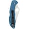 Spyderco 2024 Spyderco Delica 4 Lightweight Blue Flat Ground Plain SPY-C11FPBL - alternate 2